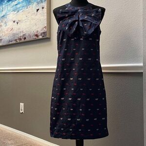 Banana Republic Embroidered Bow Dress, Size 6